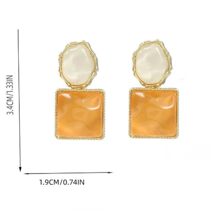 Semi Precious Stone Earrings