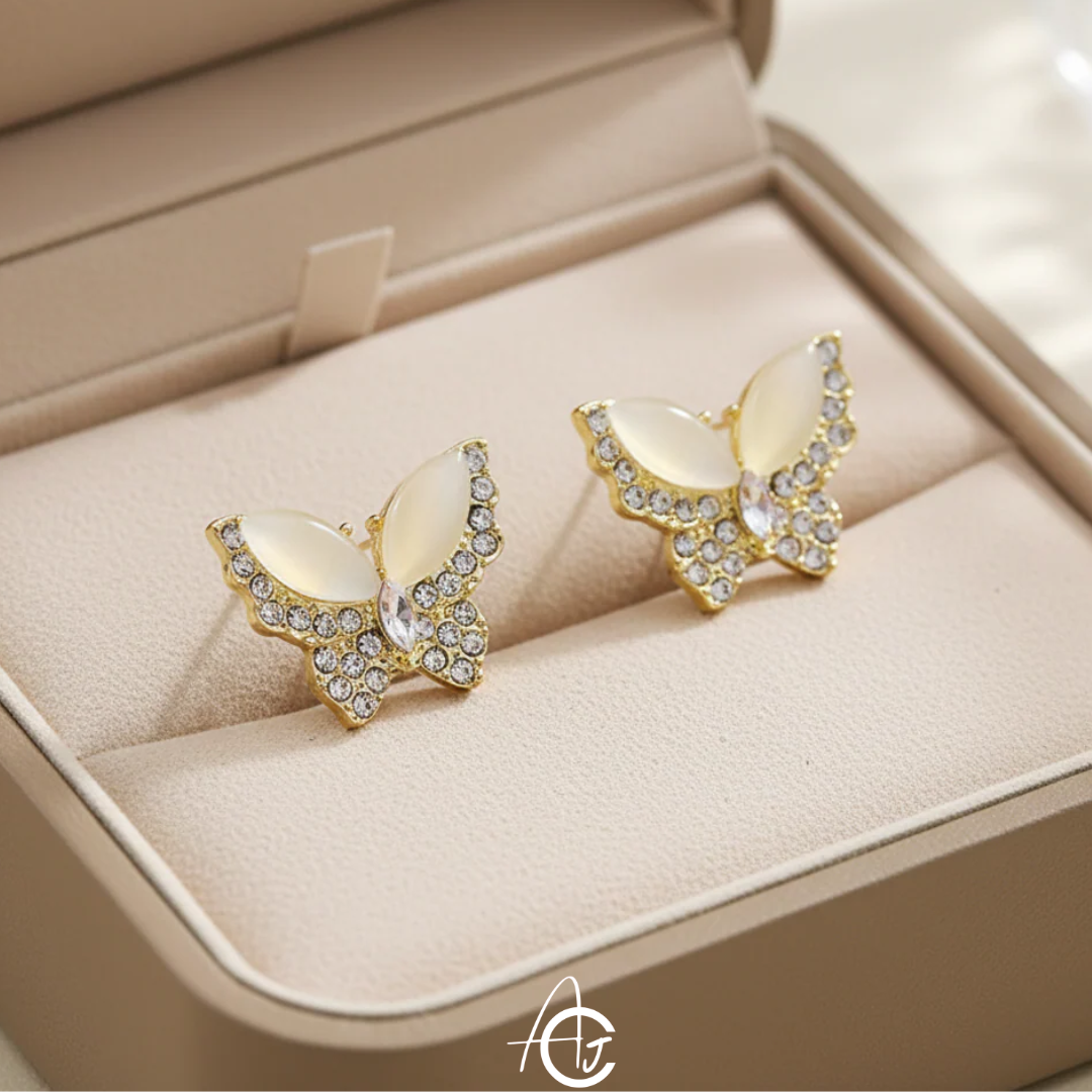 Butterfly Bling Earrings