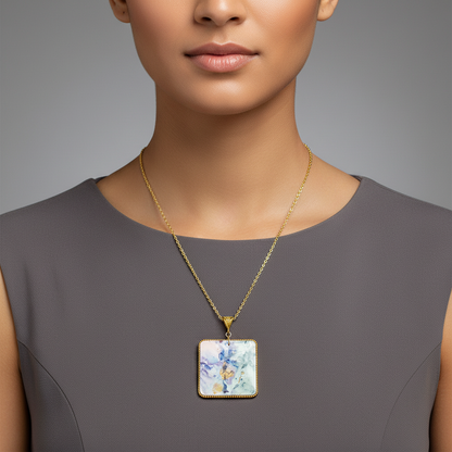 Fluid Necklace : Handmade