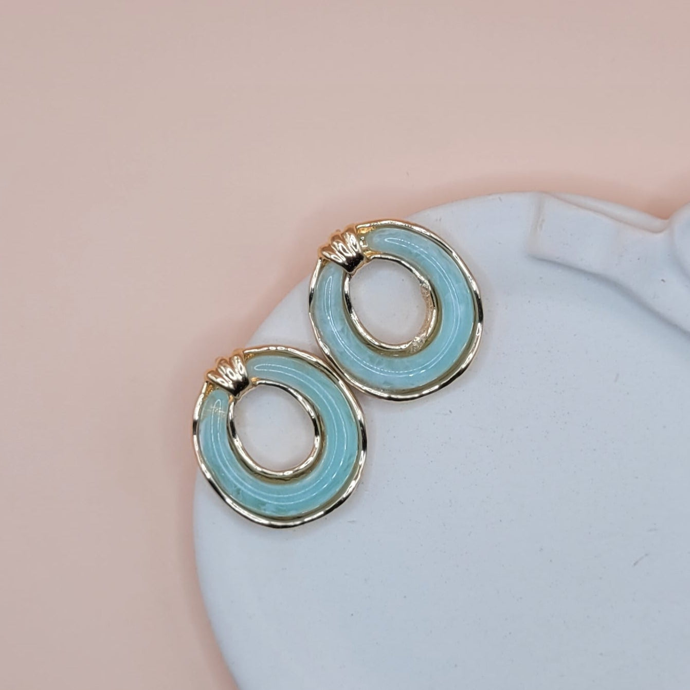 Semi Precious Stone Earrings