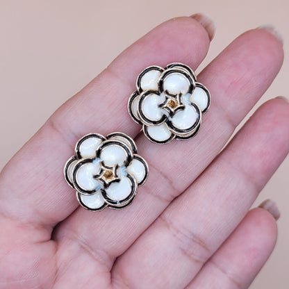 Flower Bling Earrings
