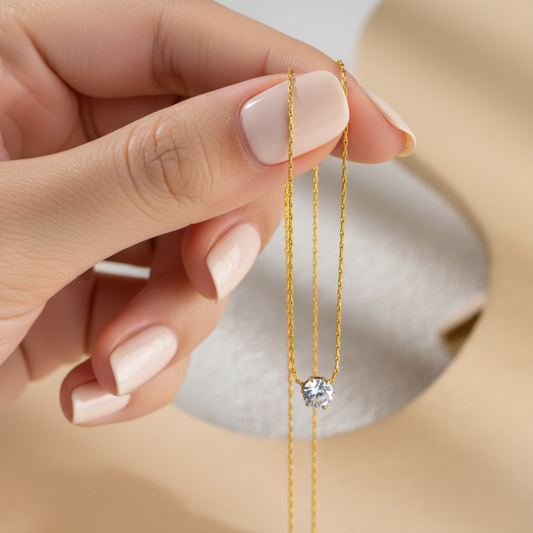 Solitaire Necklace