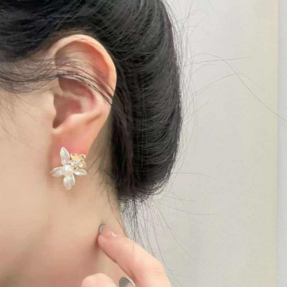 Flower Bling Earrings