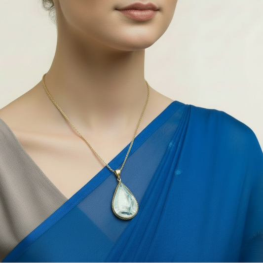 Fluid Necklace : Handmade