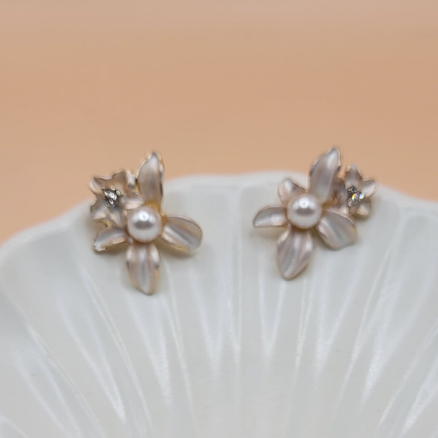 Flower Bling Earrings