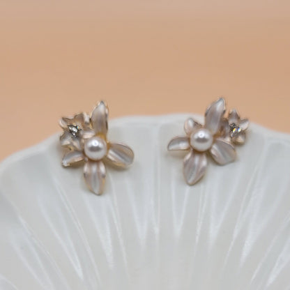 Flower Bling Earrings