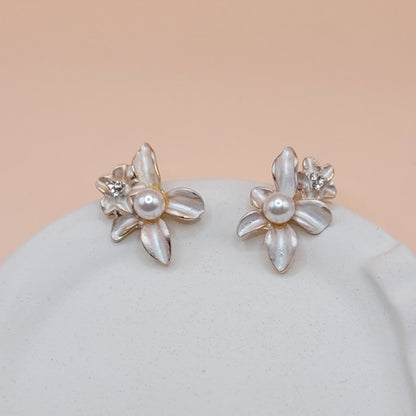 Flower Bling Earrings