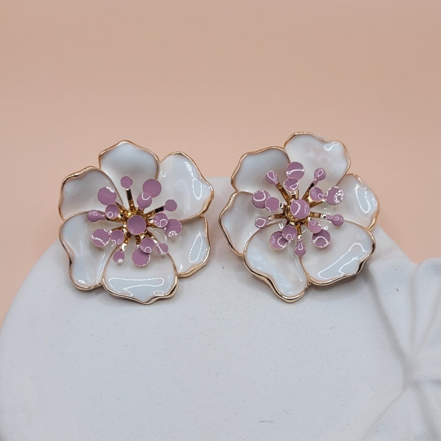 Flower Bling Earrings