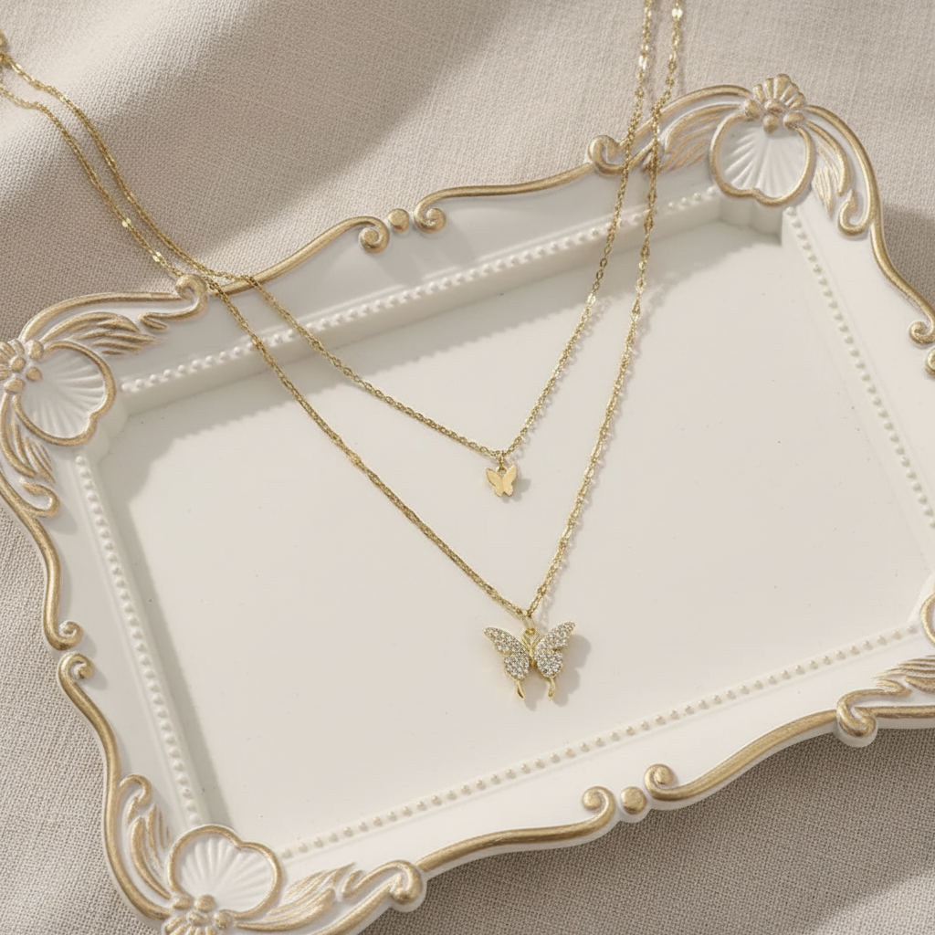 Butterfly Statement Necklace