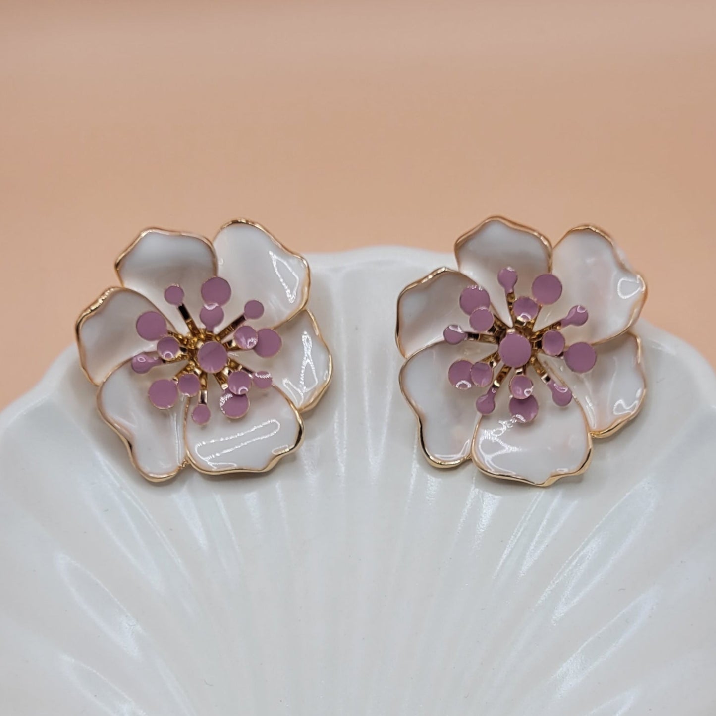 Flower Bling Earrings