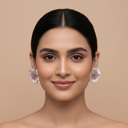 Flower Bling Earrings