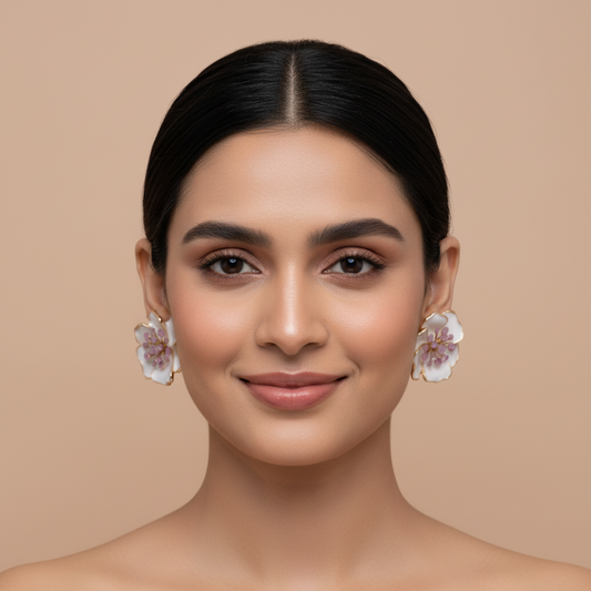 Flower Bling Earrings