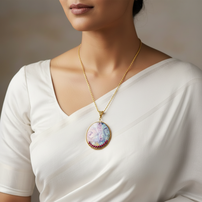 Fluid Necklace : Handmade