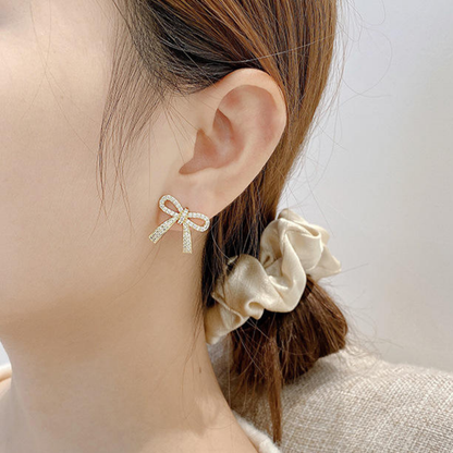 Bling Bow Earrings