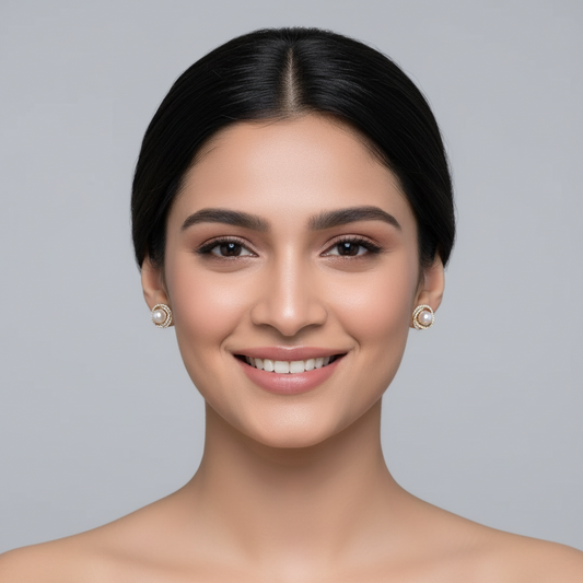 Bling Pearl Earrings