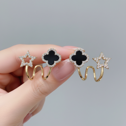 Bling Star Earrings
