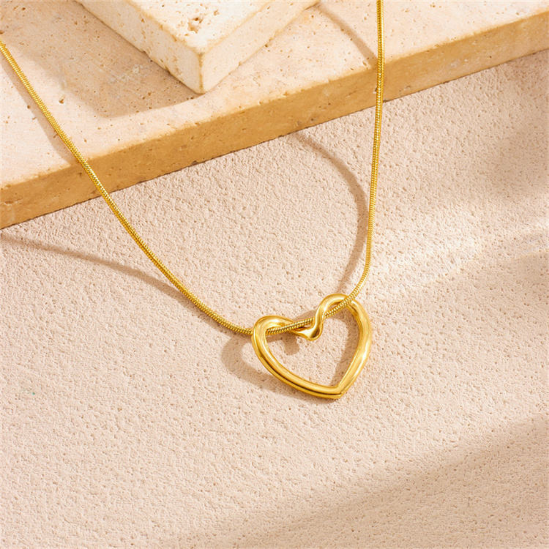 Open Heart Necklace