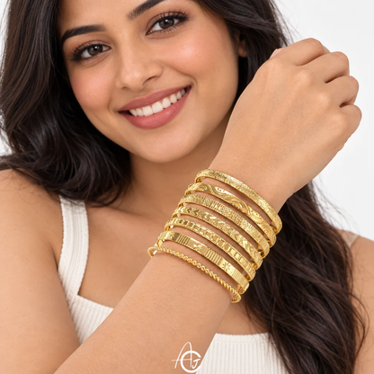 Golden Layered Bracelet