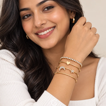 Golden Layered Bracelet