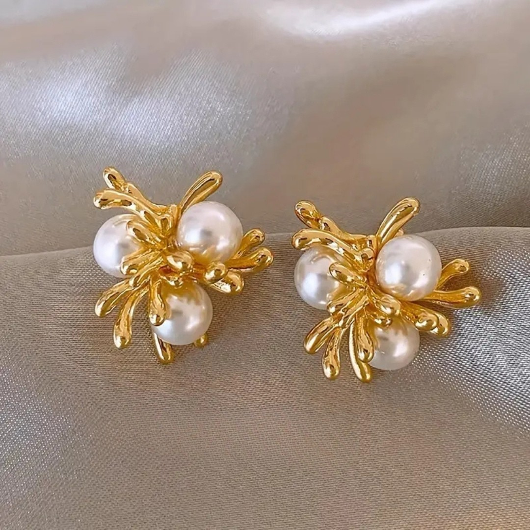 Pearl Statement Earrings