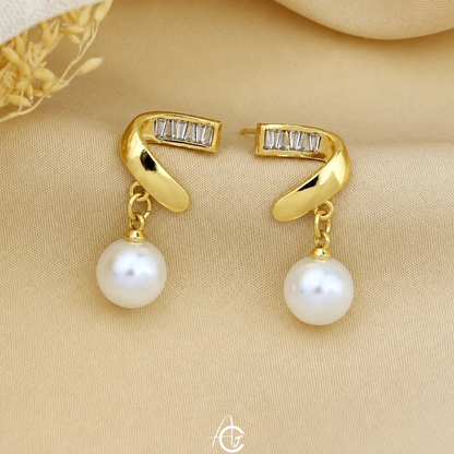 Whirl up Drop Earrings