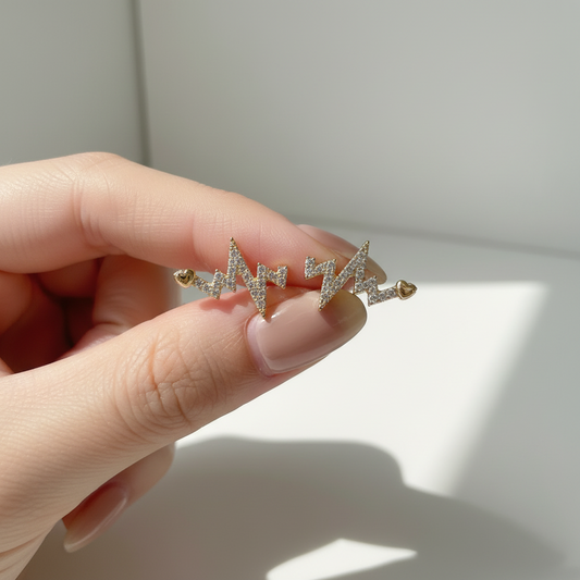 Heart Beat Earrings