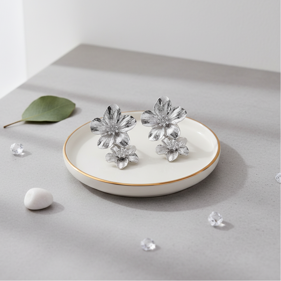 Pretty Flower Earrings