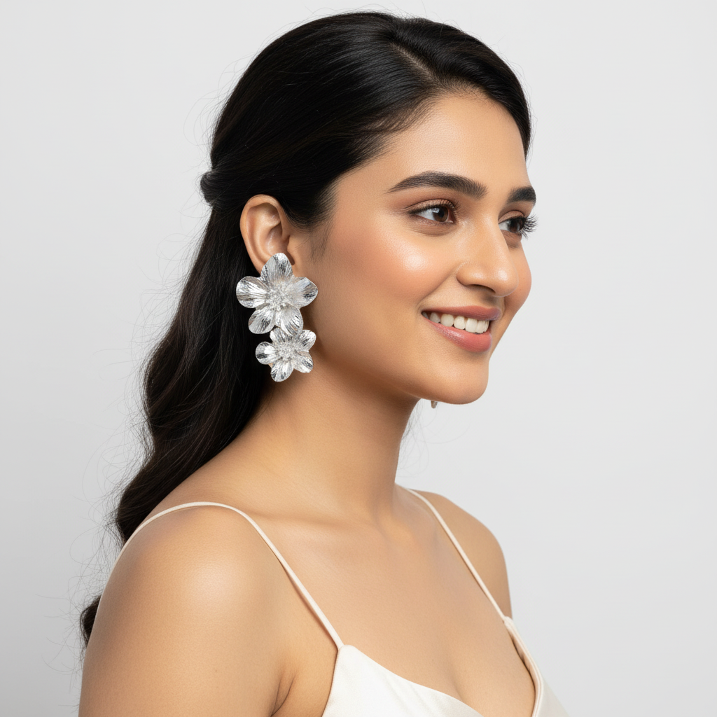 Pretty Flower Earrings