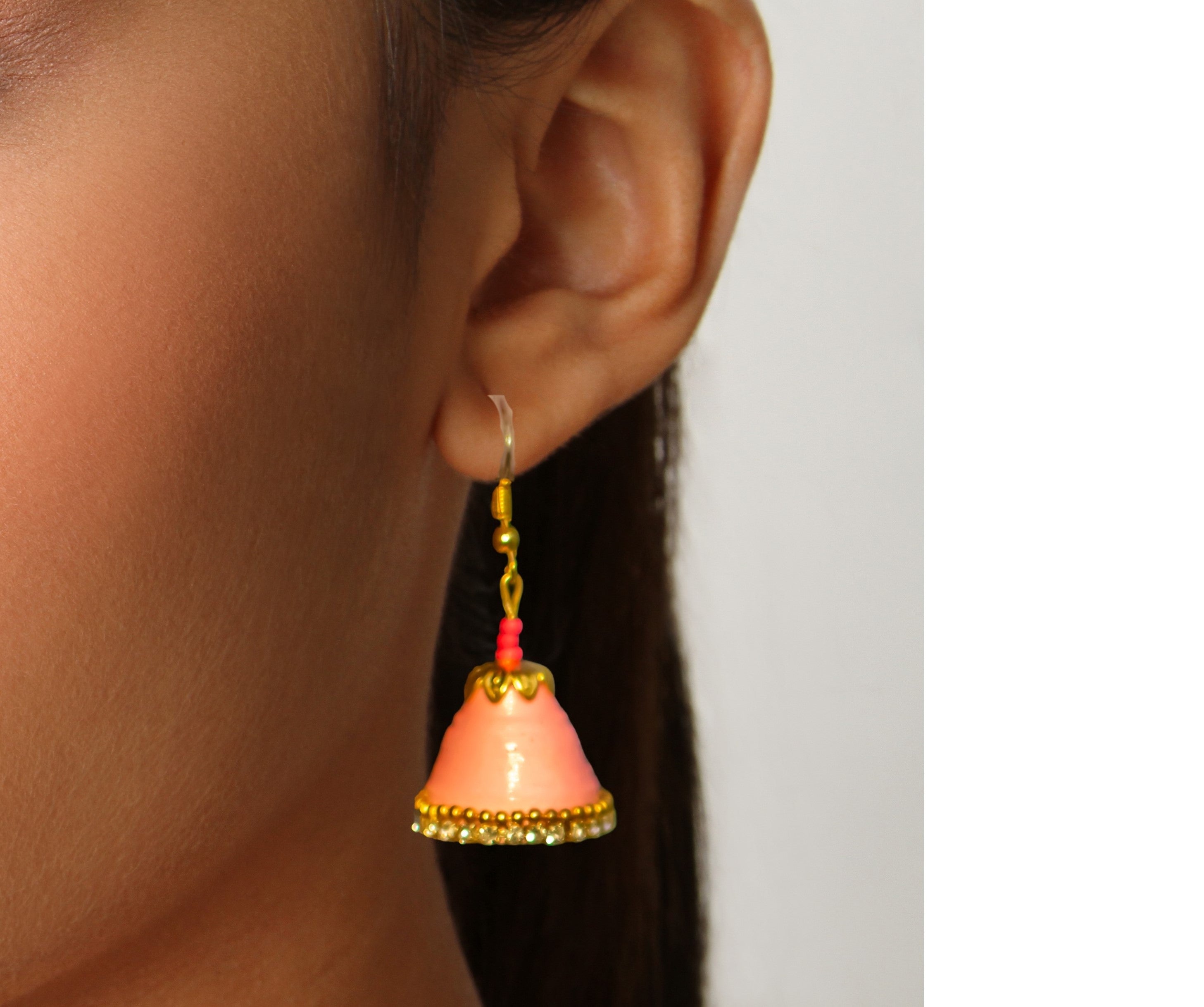 Buy Multi Color Gem Hoop Earring Online - Accessorize India