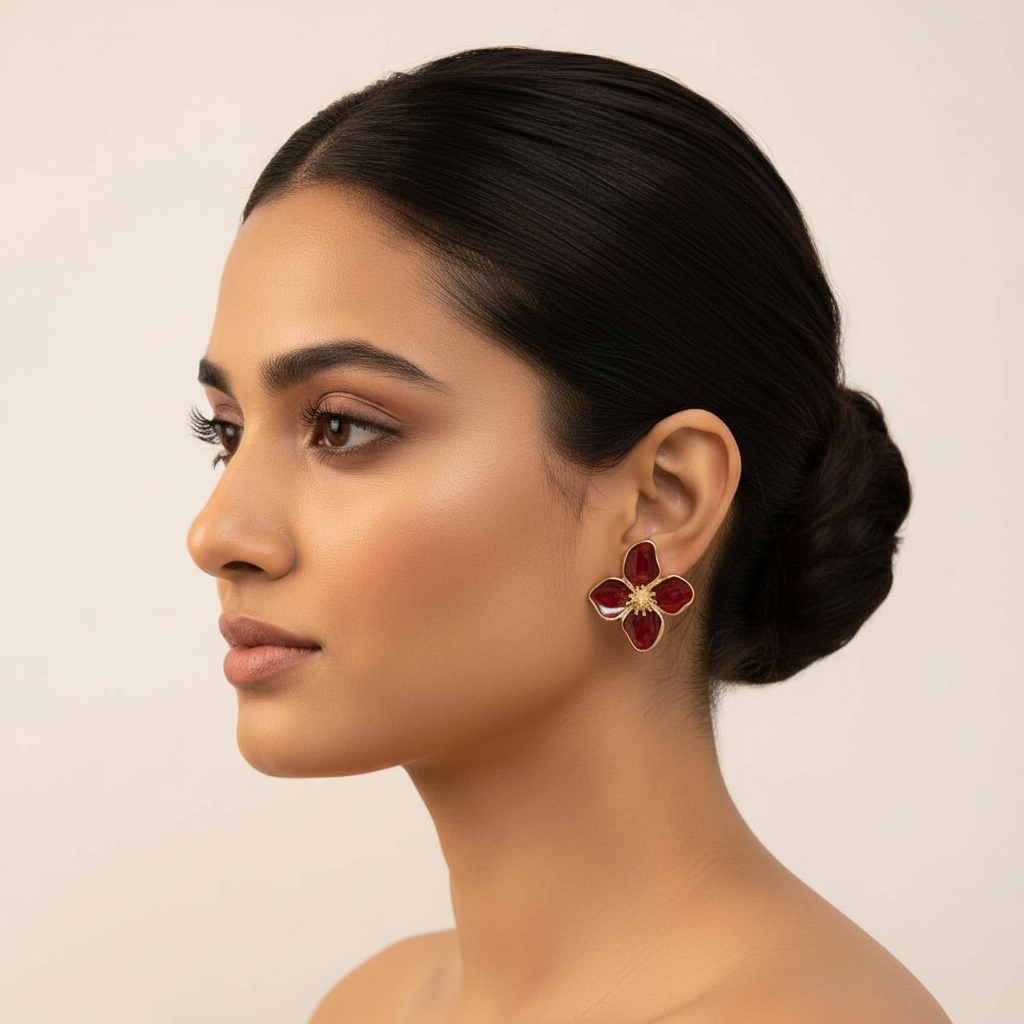 Pretty Flower Earrings