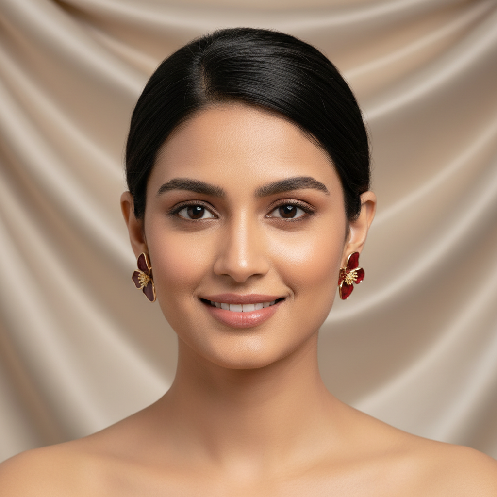 Pretty Flower Earrings