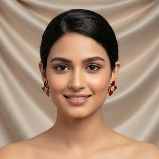 Pretty Flower Earrings