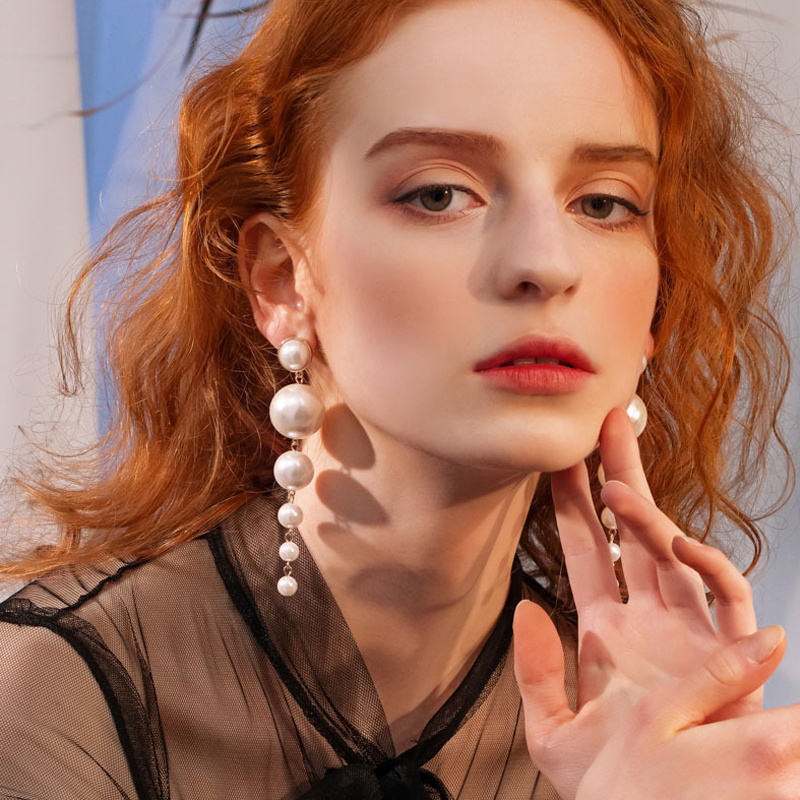 Pearl Dangle Earrings