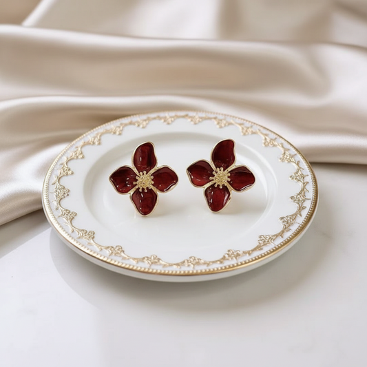 Pretty Flower Earrings
