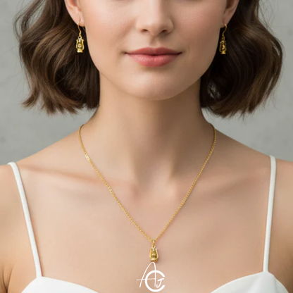 Chain Necklace set : Handmade