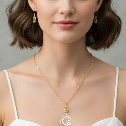 Chain Necklace set : Handmade