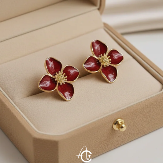 Pretty Flower Earrings