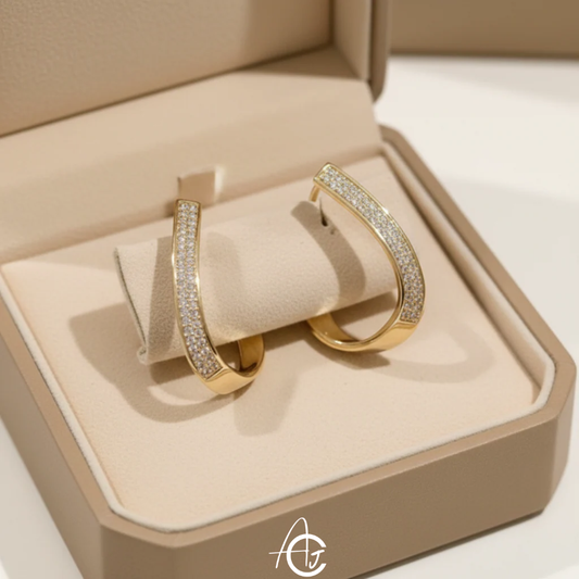 Bling Twist Earrings