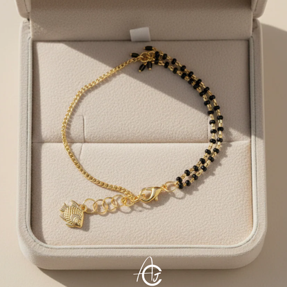 Reena Mangalsutra Bracelet : Handmade