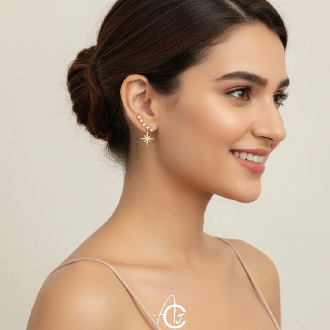 Bling Star Earrings