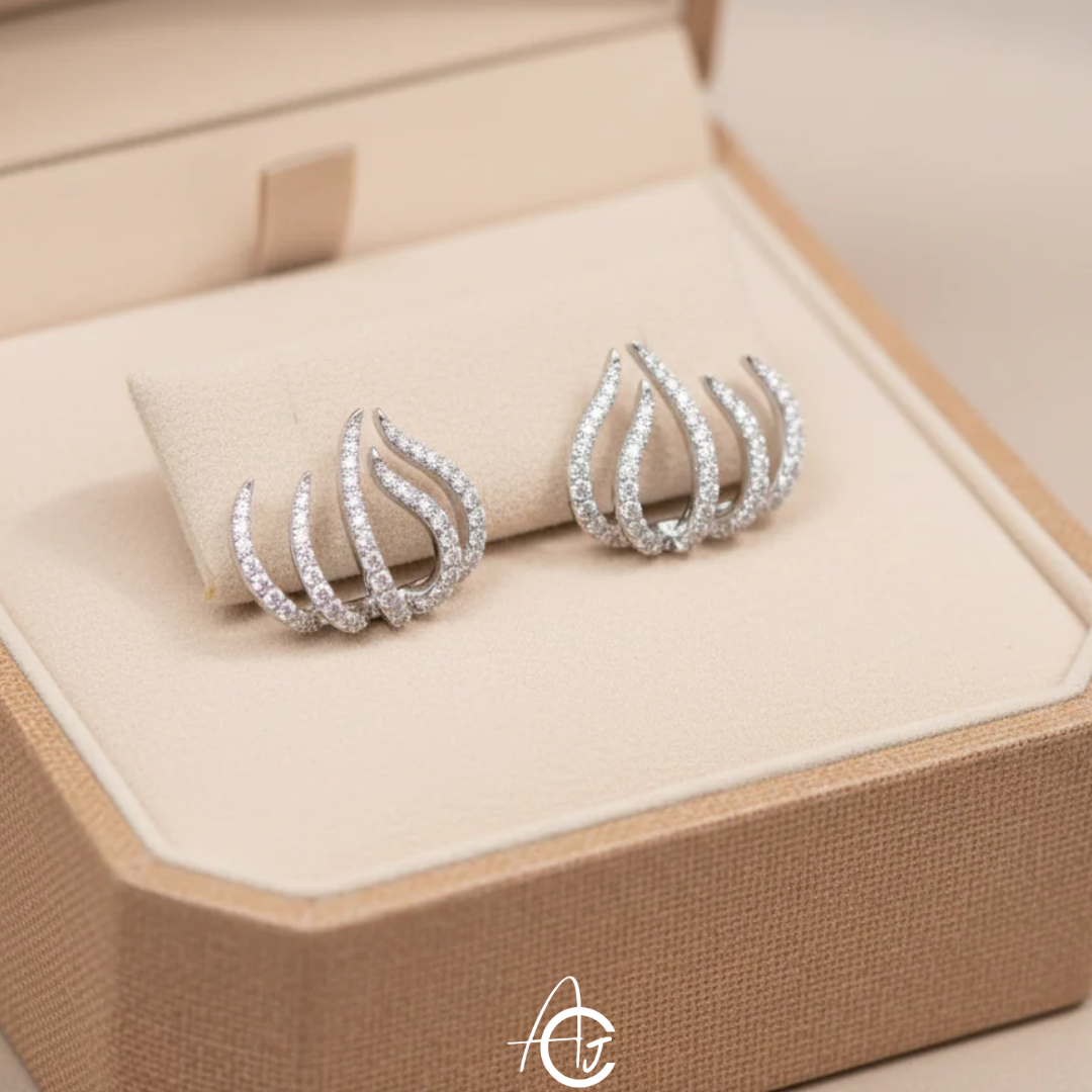 Bling Stud Earring