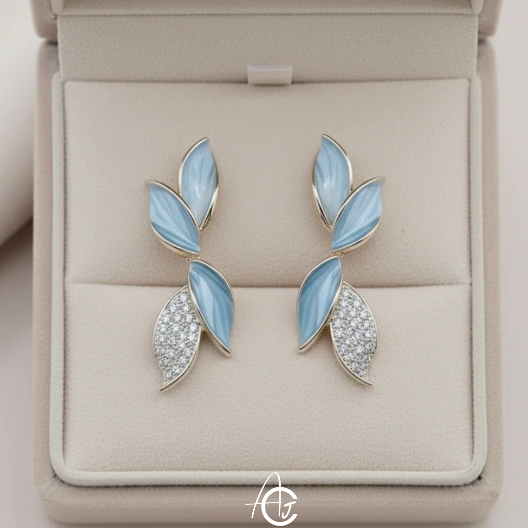 Whirl Stud Earrings