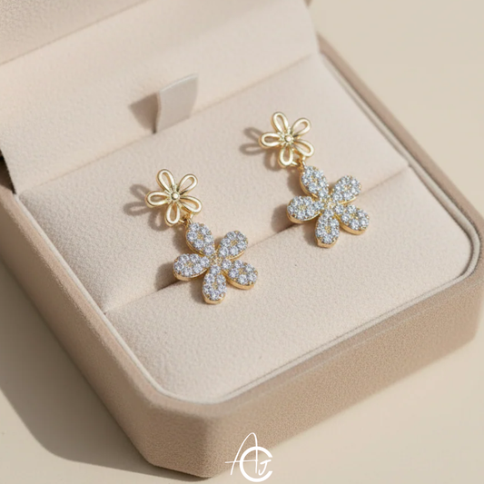 Daisy Flower Earrings