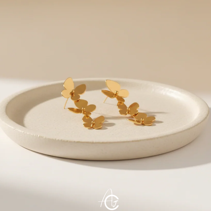 Butterfly Elongated Earrings