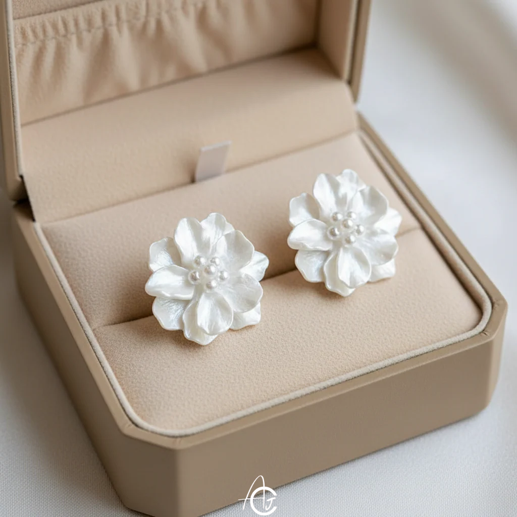 Flower Statement Earrings