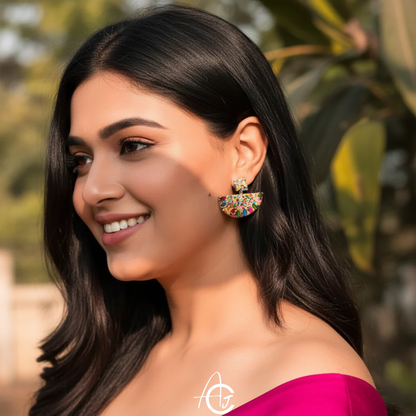 Beads Earrings : Handmade