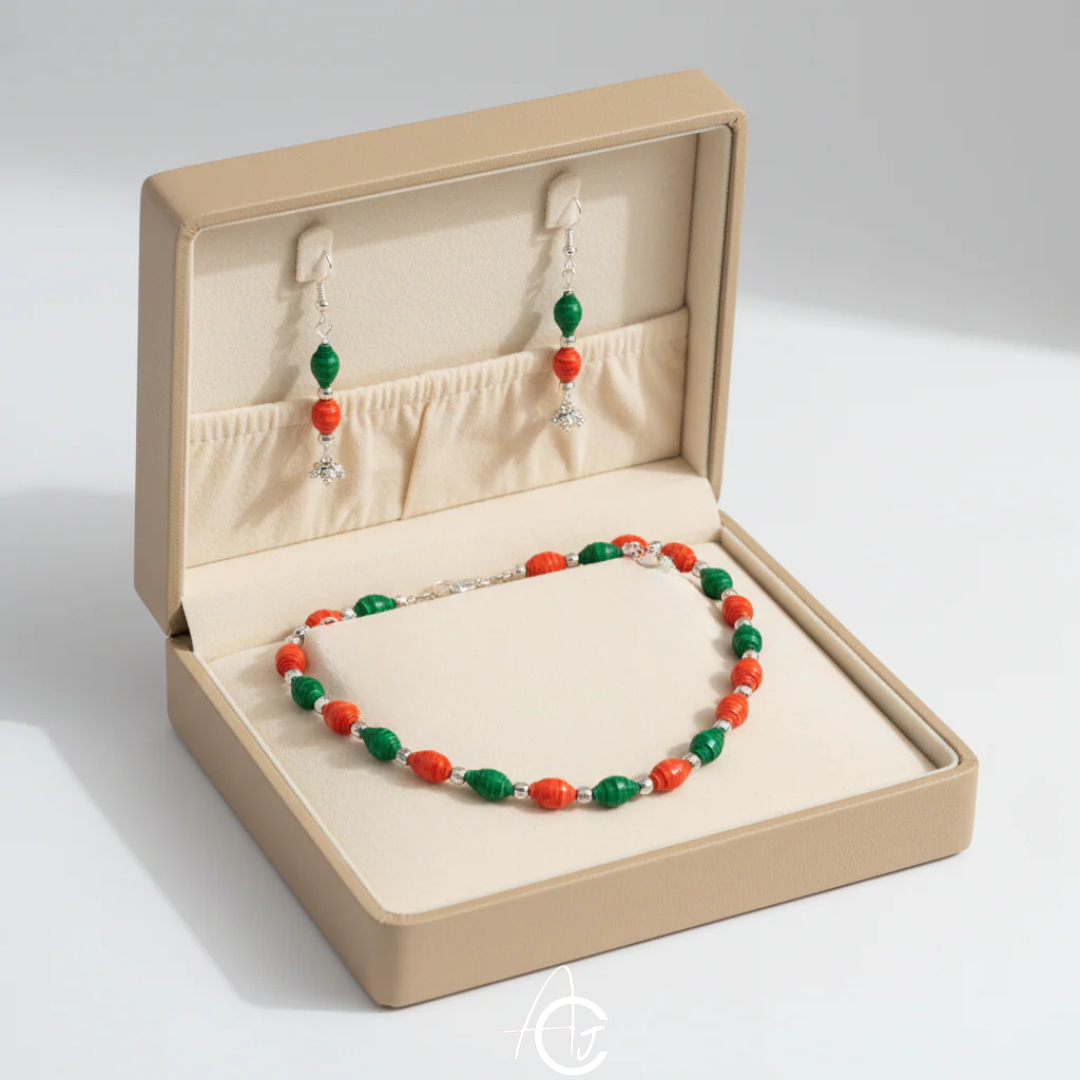 Beads Necklace Set : Handmade