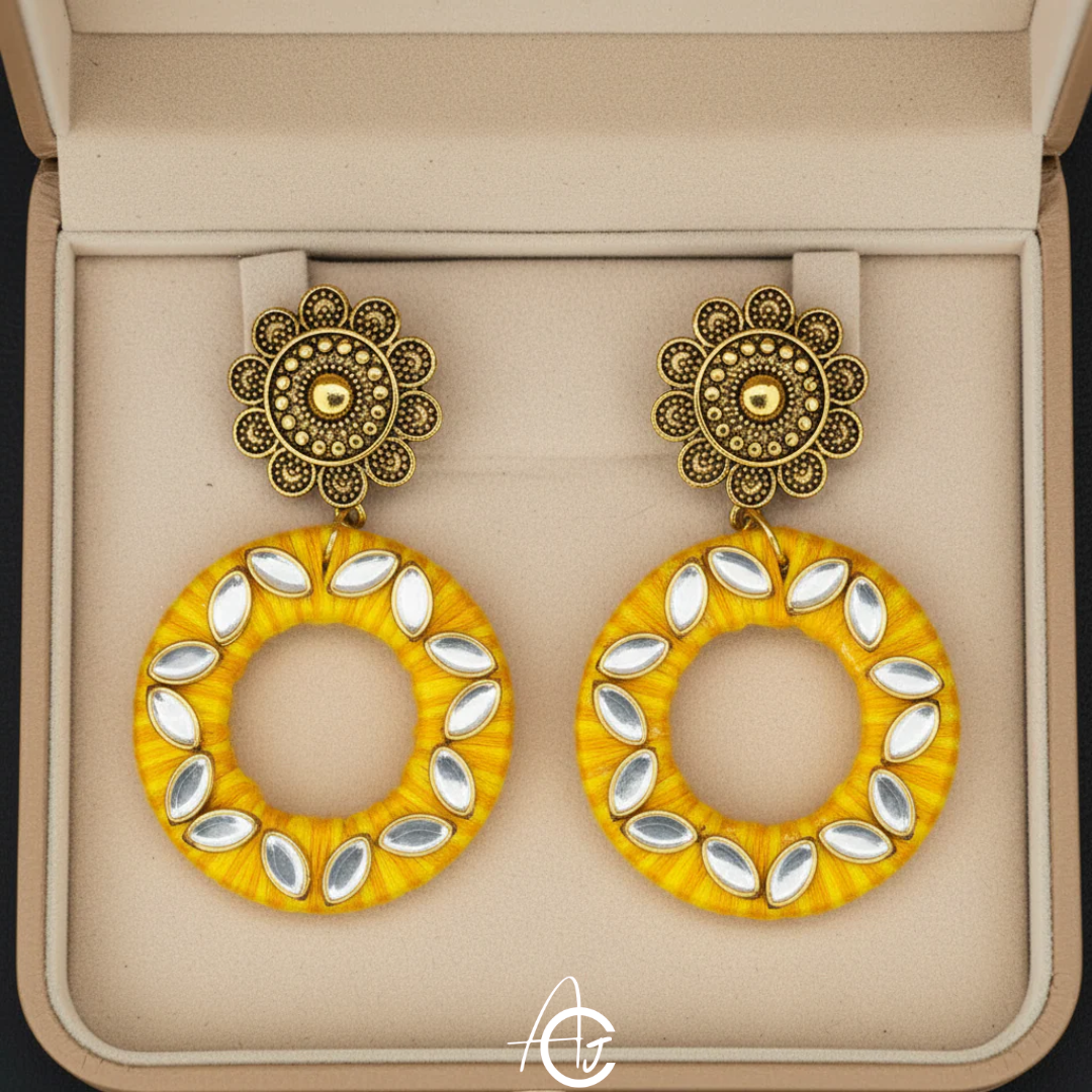 Statement Earrings : Handmade