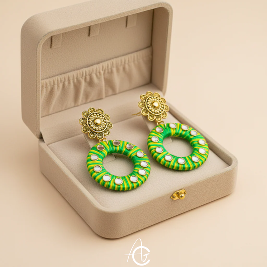 Statement Earrings : Handmade