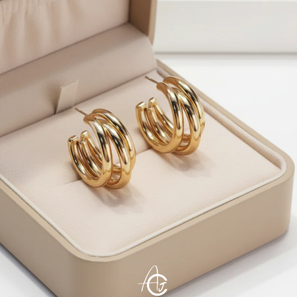 Bling Hoop Earrings